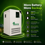 Lento 3.5KVA 48V Solar Hybrid Inverter with MPPT | Pure Sine Wave Solar UPS | Supports Lithium, Tubular, SMF & Gel Batteries | Solar Inverter for Home & Office | Silent Operation | Industrial Grade