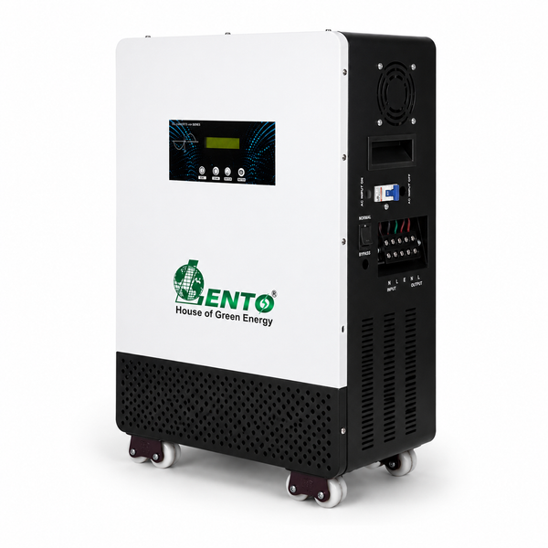 Lento 2.5KVA Lithium Inverter with 100Ah LiFePO4 Battery (25.6V), Up to 6Hr 15Min Backup @400W, Pure Sine Wave, Fast Charging, Smart BMS, 5Yr Battery & 3Yr Inverter Warranty