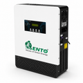 Lento 1100VA Hybrid Solar Inverter with Inbuilt 12.8V Lithium Battery | MPPT Solar Charger | Pure Sine Wave Output | Up to 1100W Solar Support | Fast Charging | Wall Mount Design | Made in India